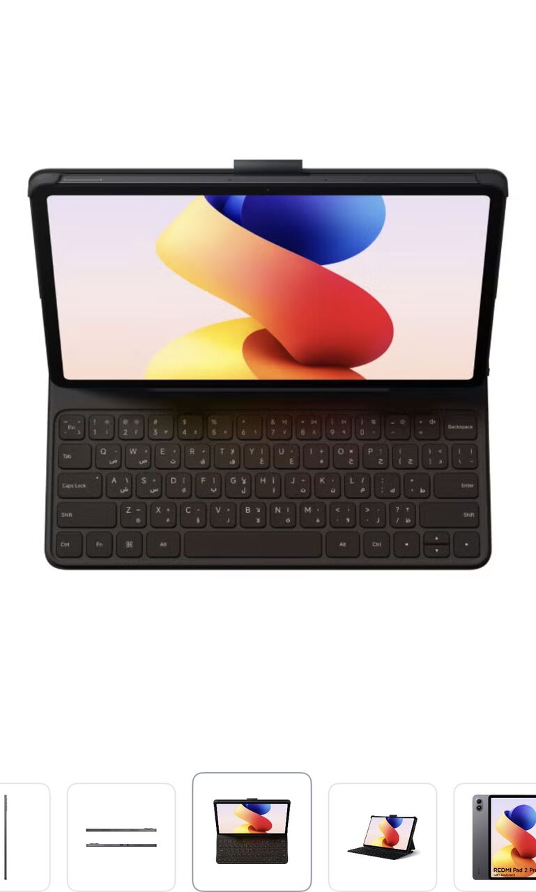 Olaya, Tablet Computers, SAR 1100,  REDMI Pad 2 Pro 12.1-inch Tablet Graphite Gray 8GB RAM 256GB WiFi With Inbox Keyboard - Gl