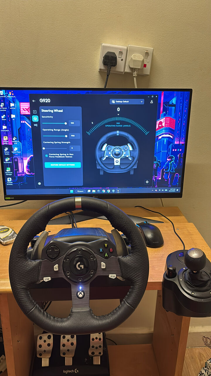 Khobar, Video Games, SAR 900,  Logitech G290