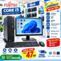 BHD 47,  FUJITSU CORE I5 COMPUTER SET 8GB RAM 500GB HDD Intel 4GB Graphics Win 10 Pro Call/36841488