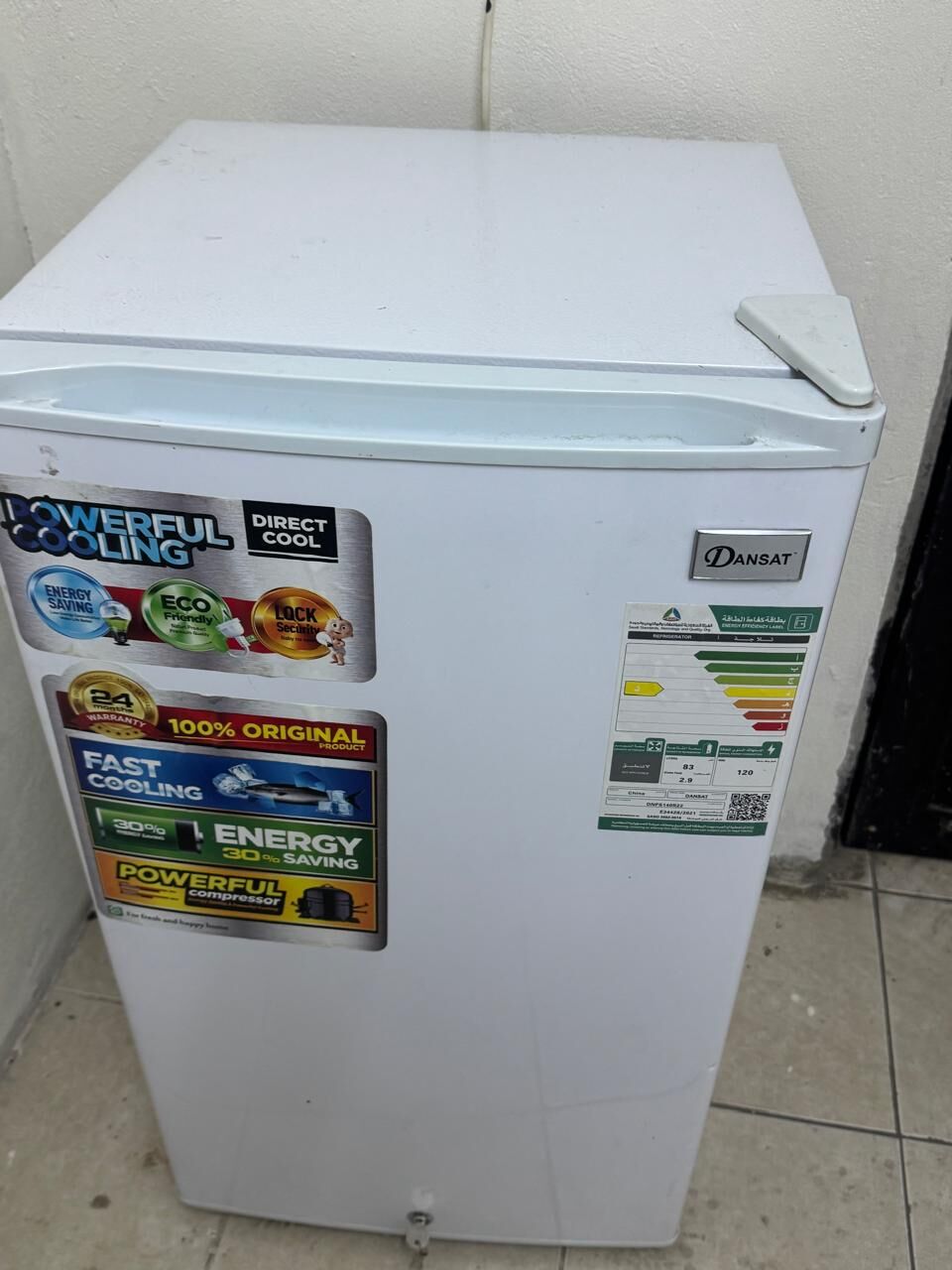 Dammam, Household Items, SAR 280,  Small Good Condition Refrigerator Like New  -280