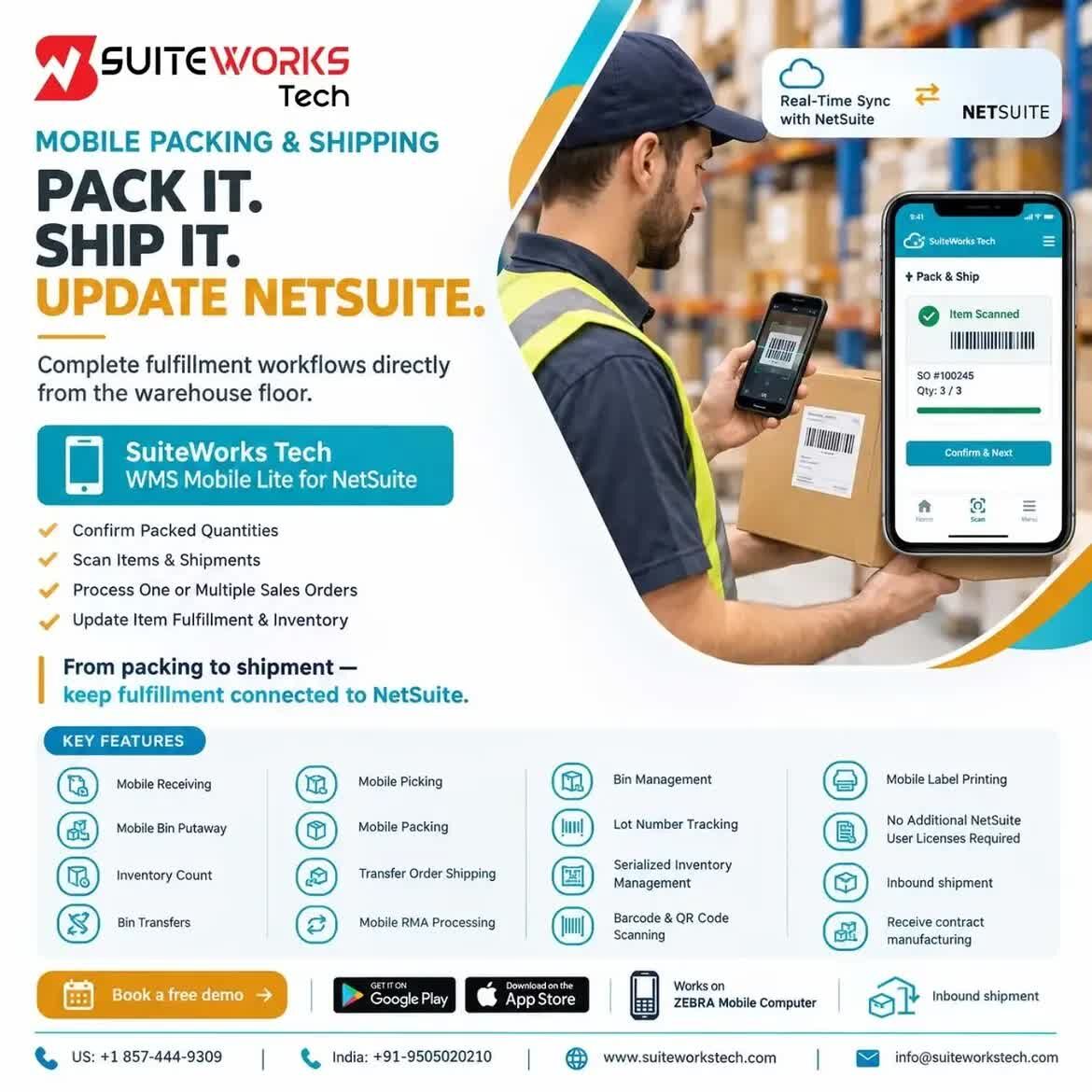 New York, ERP, Improve NetSuite Inventory Accuracy With Mobile Barcode Scanning