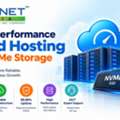 High-Performance Cloud Hosting With NVMe Storage
