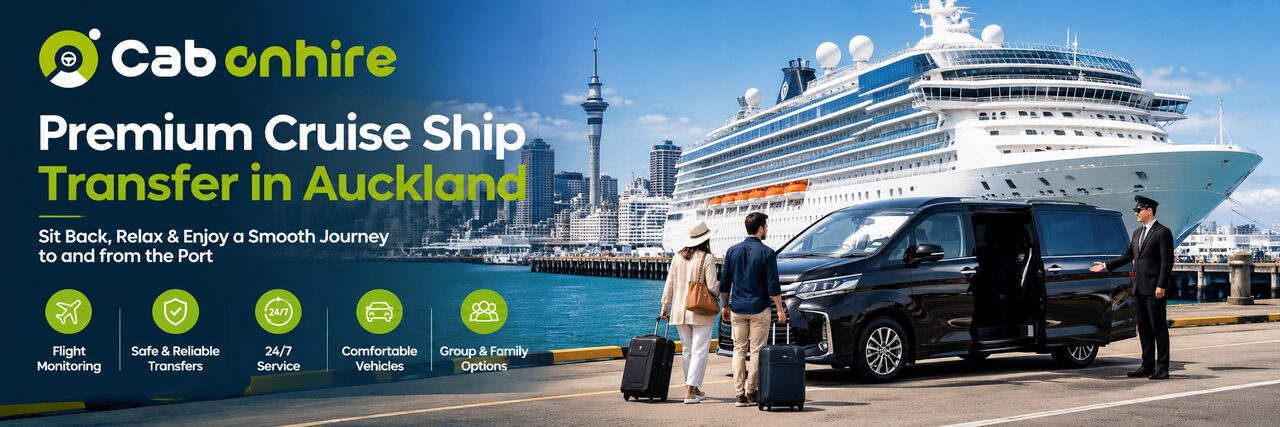 Auckland, Travel, Premium Cruise Ship Transfer In Auckland &ndash; Cab On Hire