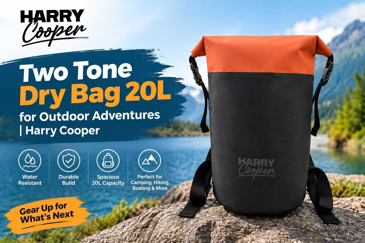 Sydney, Clothing & Accessories, AUD 40,  Two Tone Dry Bag 20L For Outdoor Adventures | Harry Cooper