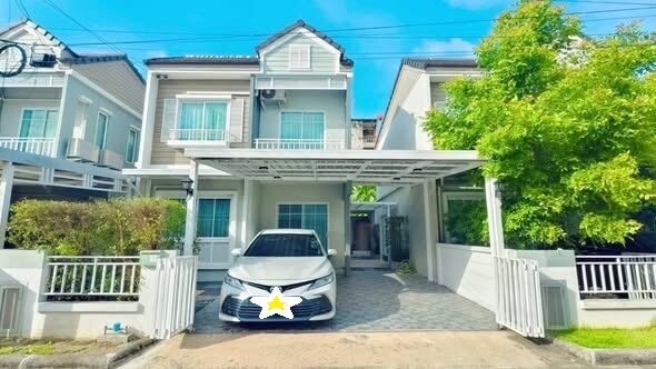 Bangkok, Villas, THB 28000,  32 Sq. Feet,  ให้เช่าบ้านแฝด 2 ชั้น 3 ห้องนอน หมู่บ้