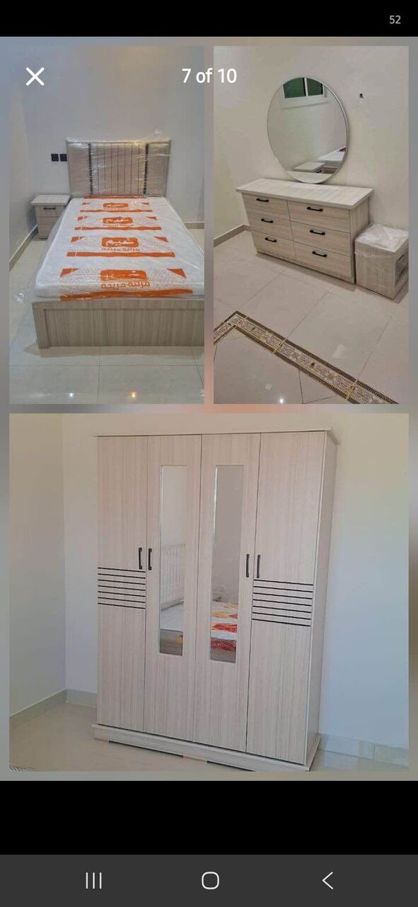 Al Malaz, Furniture, SAR 111,  New Bedroom Set Sale Online Home Devlree Free
