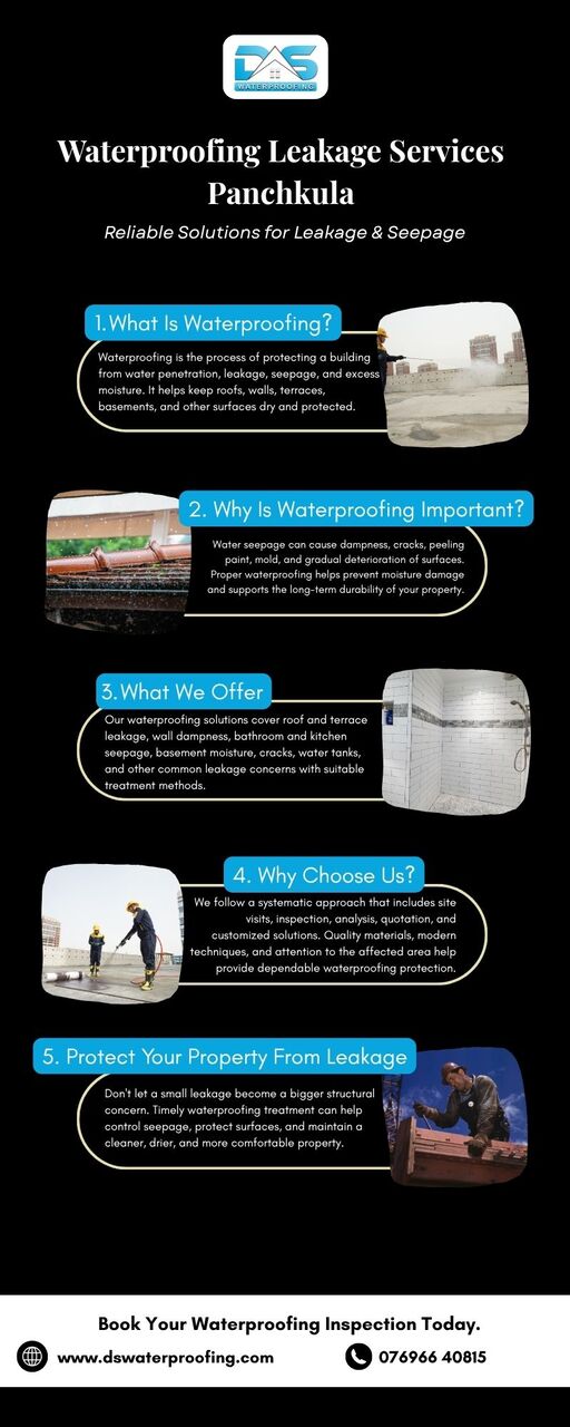 Panchkula, Business, Waterproofing Leakage Services Panchkula