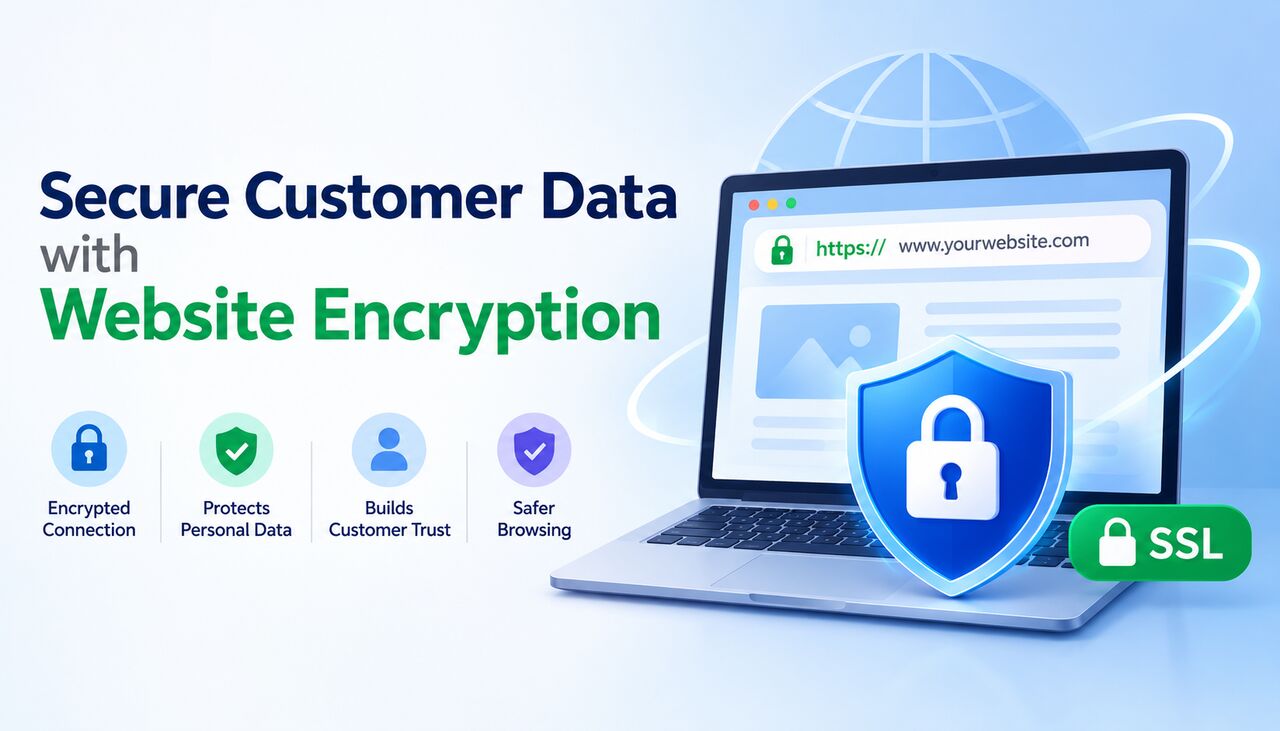 Jaipur, Software Development, Secure Customer Data With Website Encryption