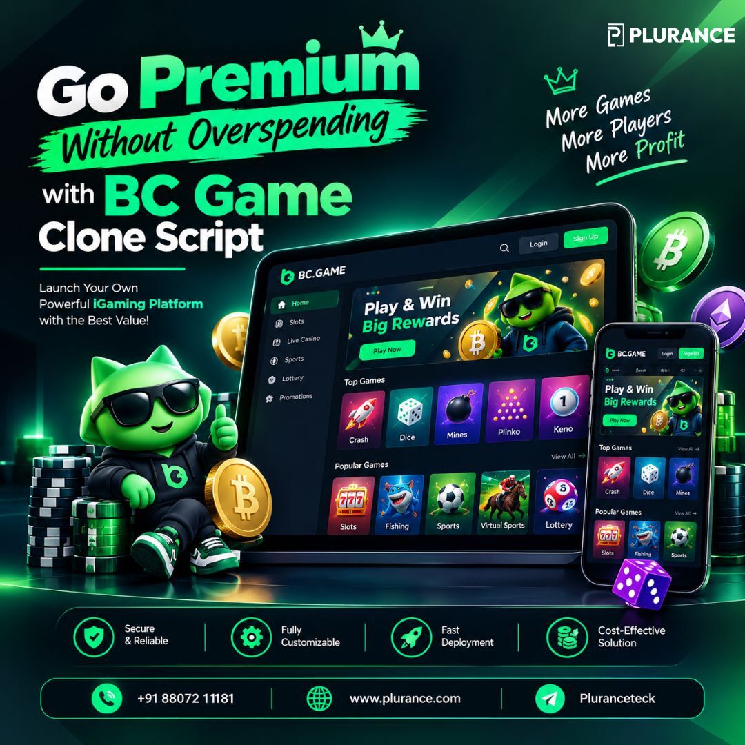Mumbai, Software Development, Premium Gaming, Budget-Friendly BC Game Clone Script