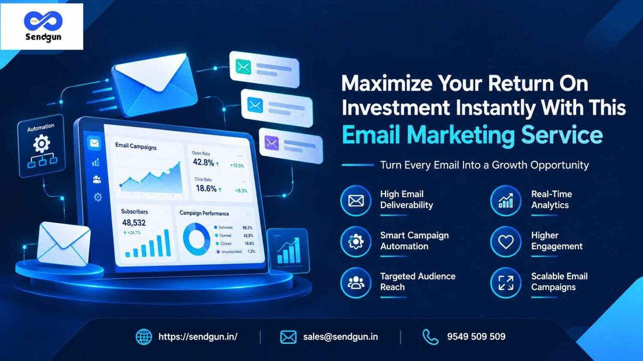 Jaipur, Marketing, Maximize Your Return On Investment Instantly With This Email Marketing Service