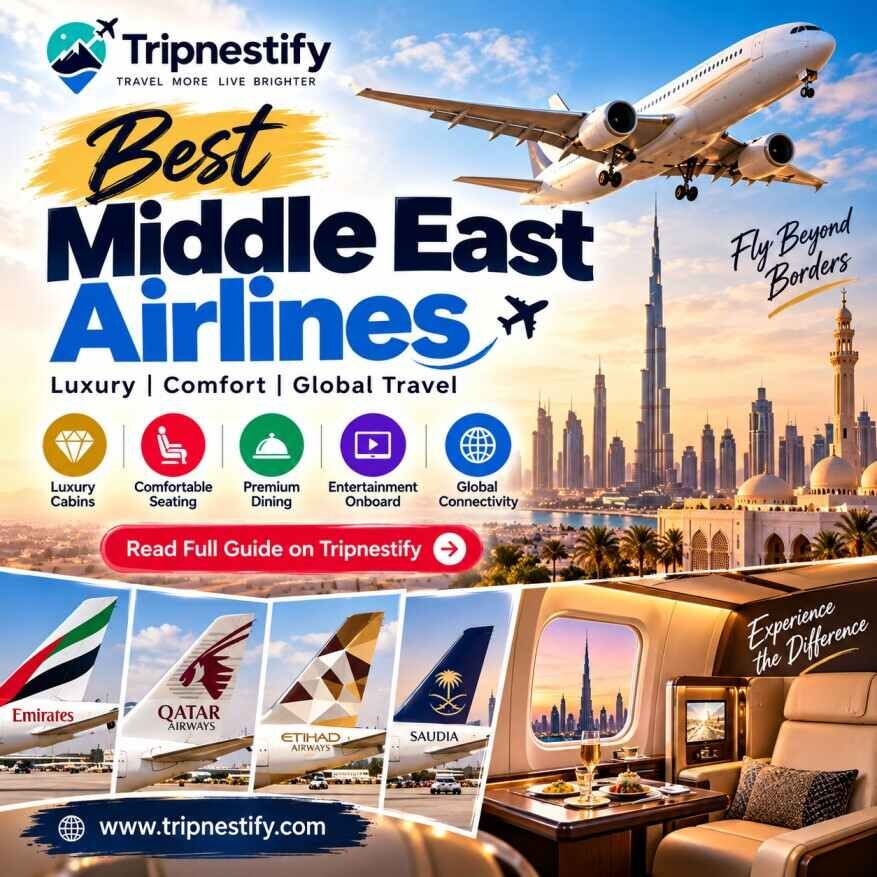 New Delhi, Travel, Best Middle East Airlines: Top Luxury, Comfort & Global Travel | Tripnestify
