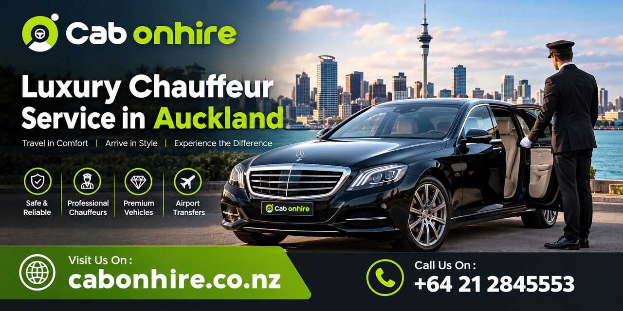Auckland, Travel, Luxury Chauffeur Service In Auckland | Cab On Hire