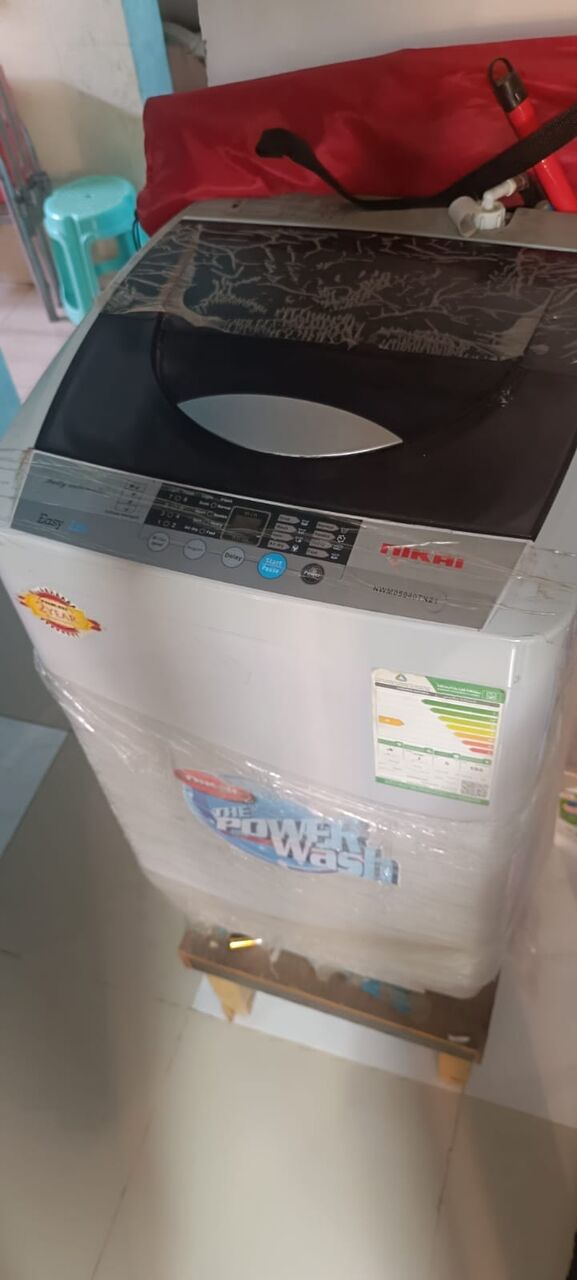 Jubail, Appliances, SAR 800,  Elegant 9-seater Sofa, Nikai 5kg Washing Machine, And Wooden Cupboard. All Items In Great
