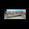 SAR 350,  Elegant Design 9-seater Sofa, Good Condition