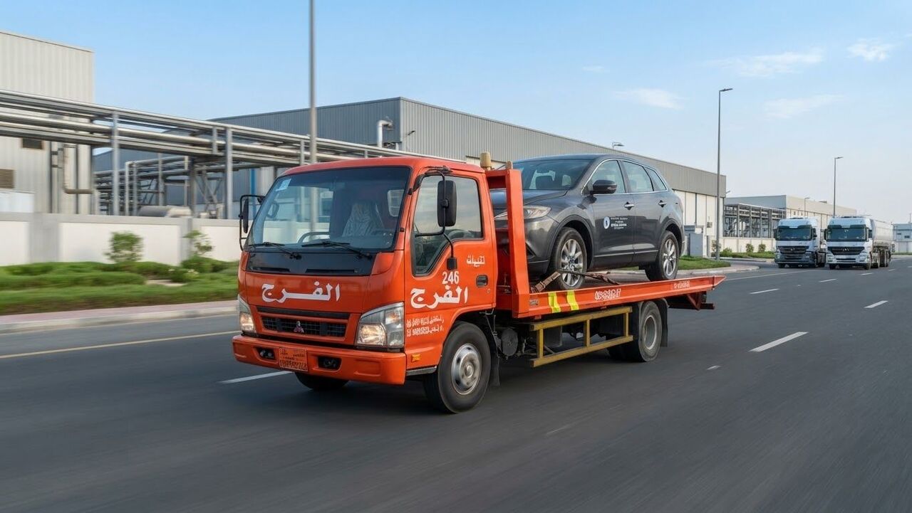 Jubail, Automotive, سطحة الجبيل الصناعية