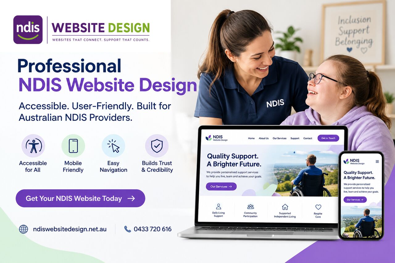 Melbourne, Web Design & Development, NDIS Website Design And Digital Marketing Services
