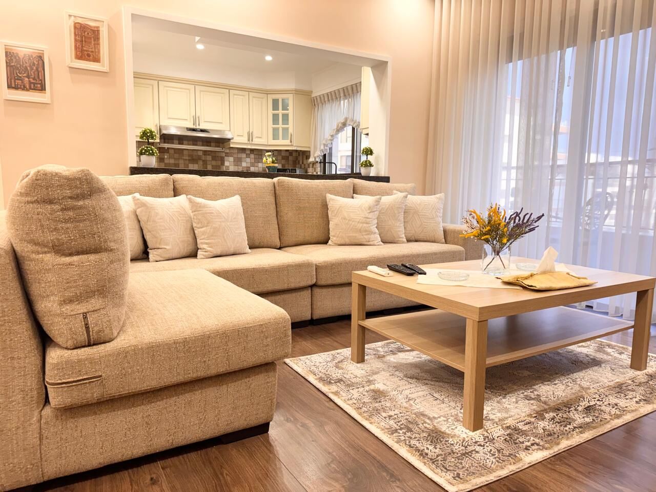 Amman, Apartments, Flats, Houses & Villas, JOD 8500/year,  Furnished,  2 BR,  Fully Furnished Two Bedroom Apartment With Baconly In Der Ghbar 00962777688956