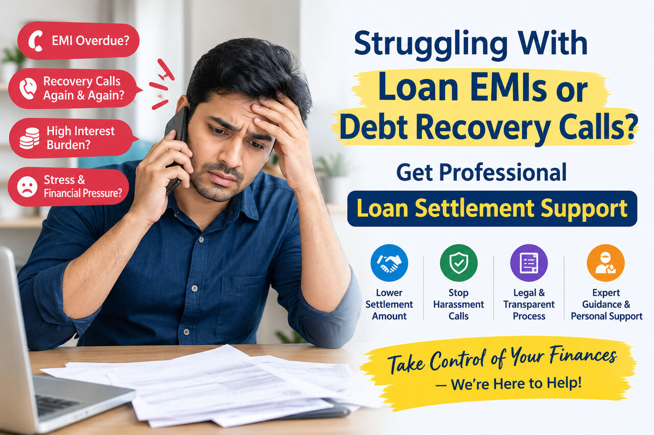 Mumbai, Legal, Struggling With Loan EMIs Or Debt Recovery Calls? Get Professional Loan Settlement Support