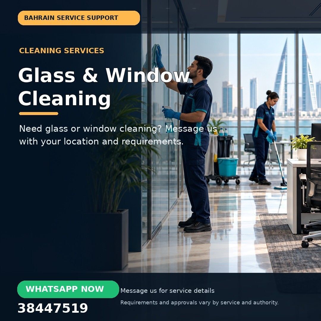 Gudaibiya, Business, Glass And Window Cleaning