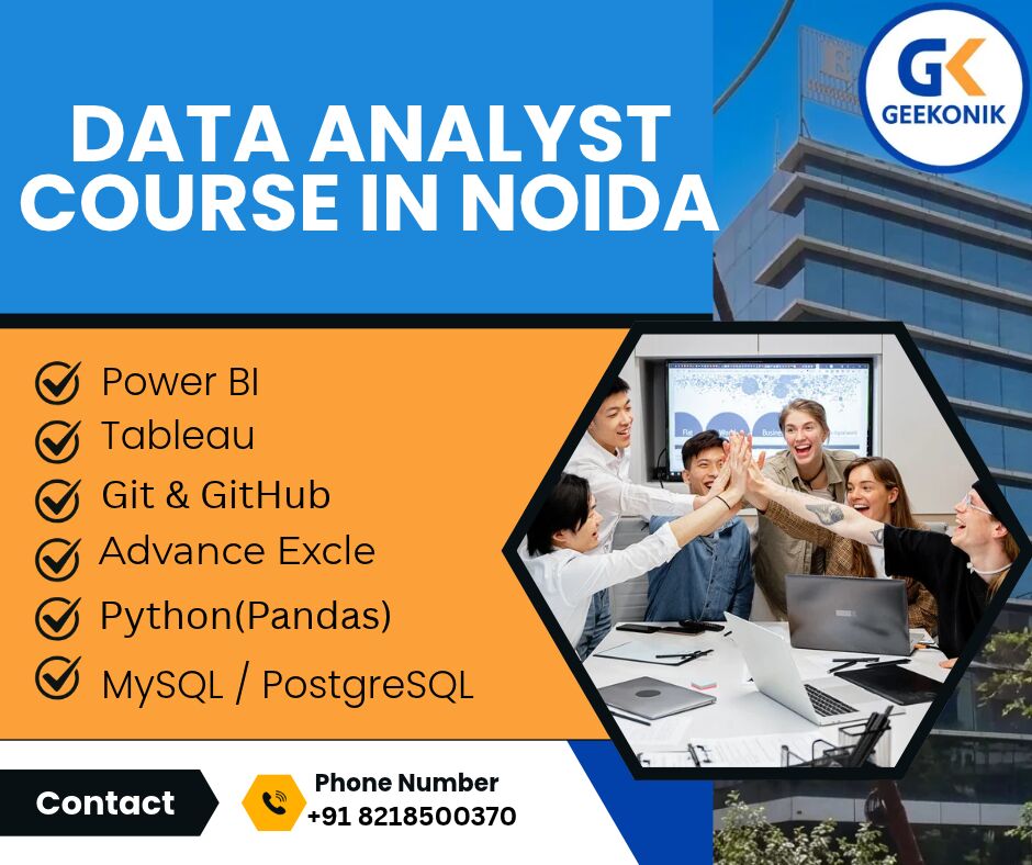 Lucknow, Education, Top Data Analyst Course In Noida | Practical Training & Career Skills