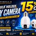 INR 2999,  Bulb Holder Spy Camera With WiFi In Patel Nagar Near Shadipur Metro Station, New Delhi | S