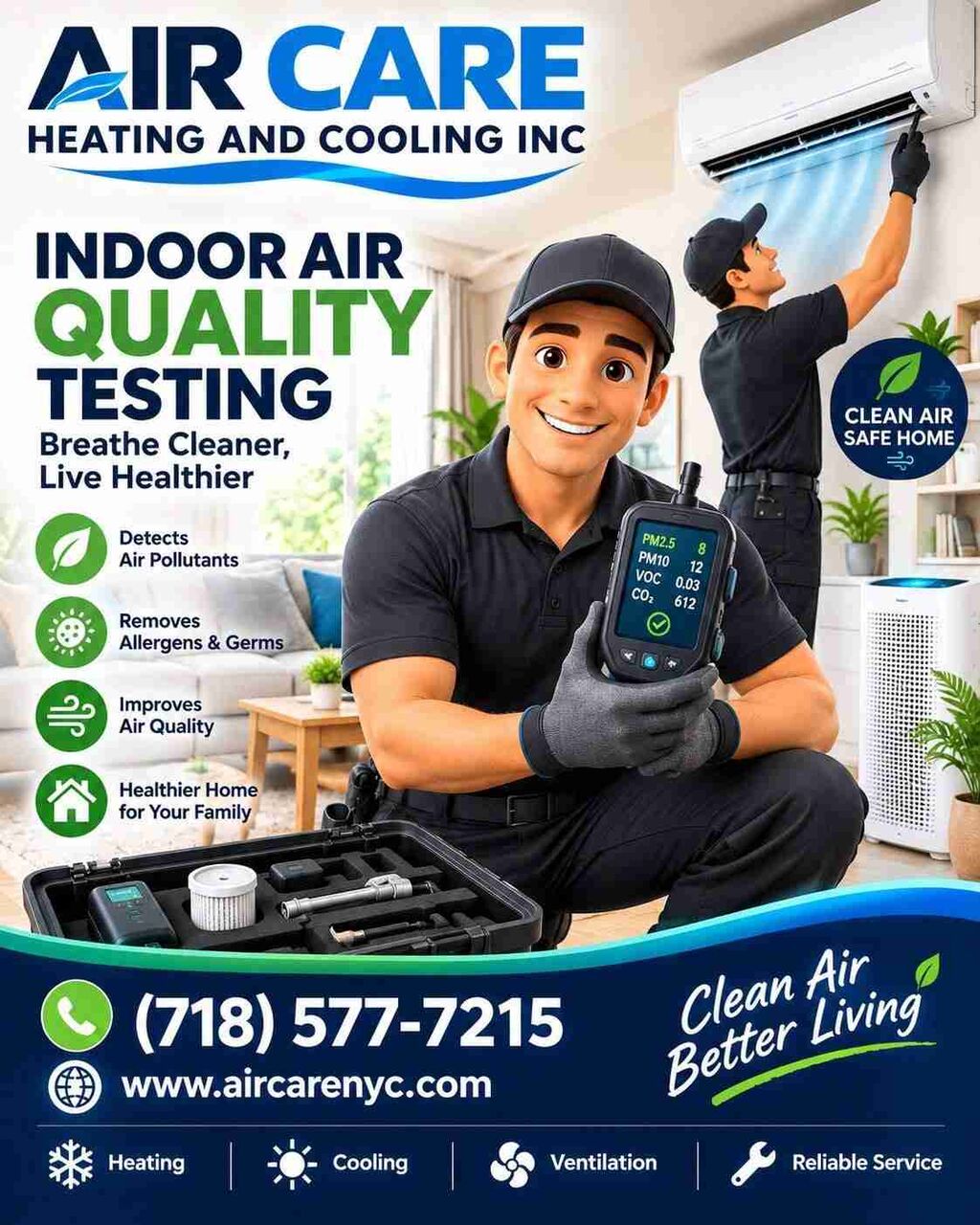 New York, Air Conditioning, Air Care Heating & Cooling NYC Inc