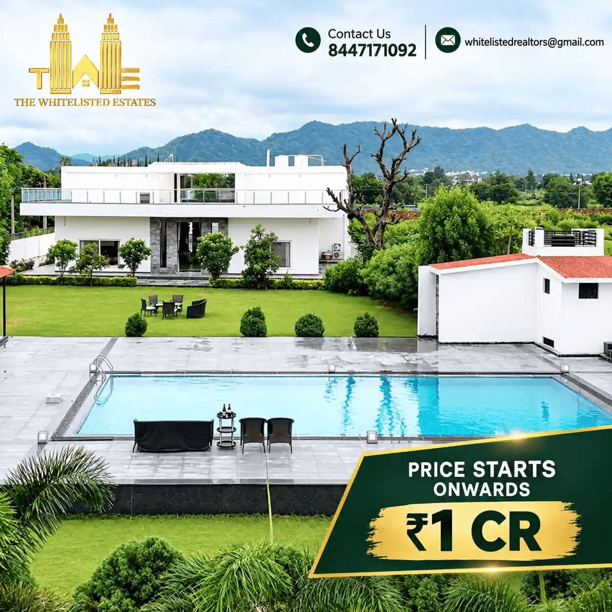 Jaipur, Agricultural Land, INR 10000000,  1250 Sq. Yard,  Gated Farmhouse Community Naugaon For Private Weekend Living