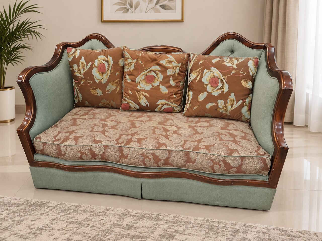 Al Khobar Al Shamalia, Furniture, SAR 75,  3 Seater Sofa For URGENT SALE