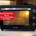 BHD 15,  @@Black+Dacker Oven In Good Condition For Sale With Delivery