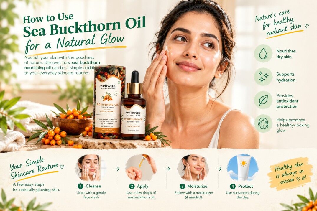 Greater Noida, Health & Beauty Items, INR 1,  How To Use Sea Buckthorn Oil For A Natural Glow: Benefits & Skincare Tips
