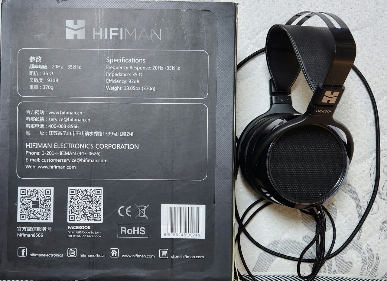 Al Jubail Al Balad, Electronics, SAR 750,  Headphone Model HiFiMan HE-400i