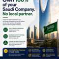 🇸🇦 Own 100% Of Your Saudi Company No Local Partner Required