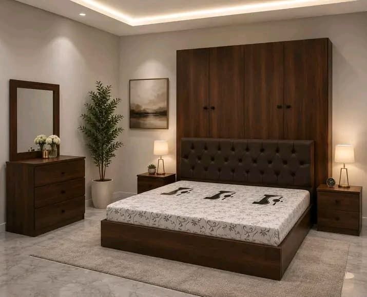 Jeddah, Furniture, SAR 5,  Brand New Stylish And Classic Bedroom Furniture Set