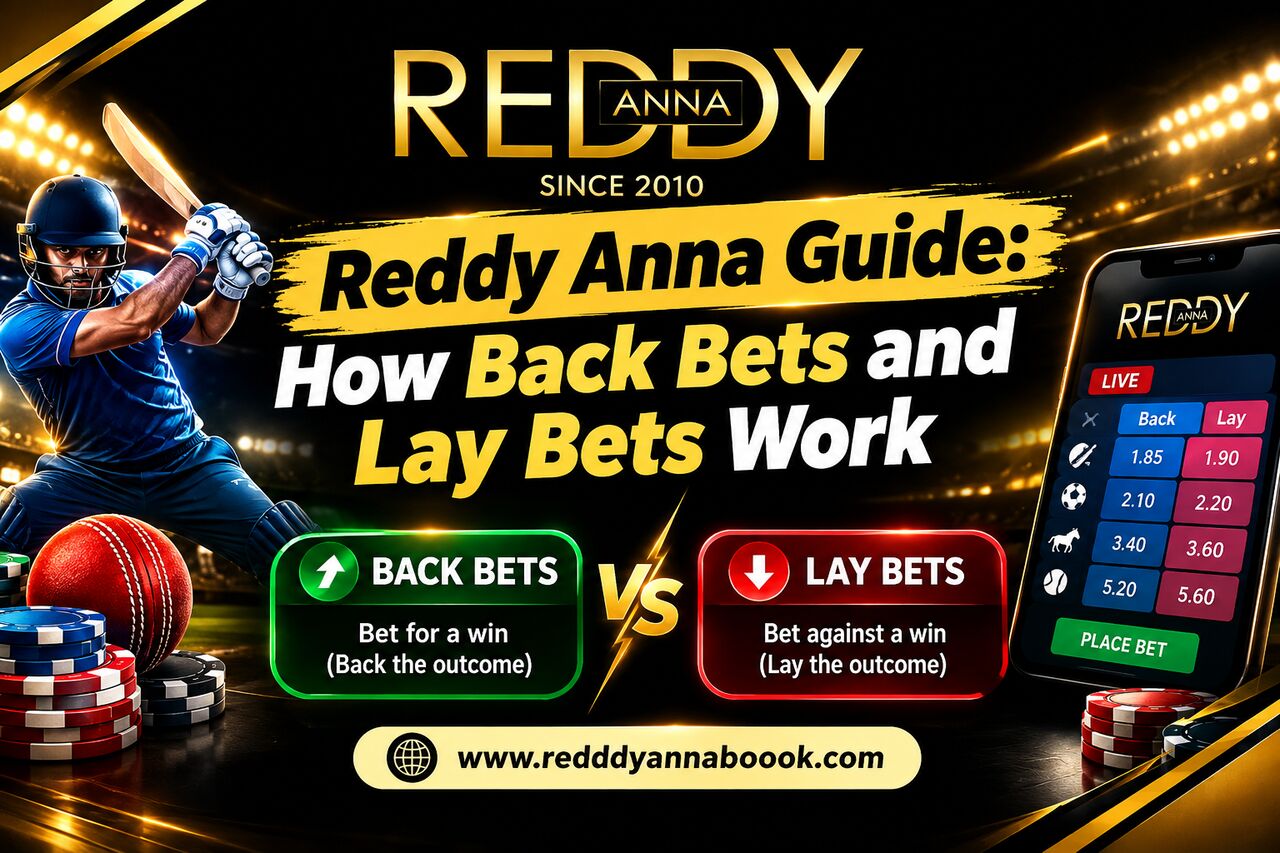 Pune, Business, Reddy Anna Guide: How Back Bets And Lay Bets Work