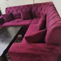 BHD 100,  7 Seater Sofa For Sale With Rug  Price Is Negotiable... Excellent Condition