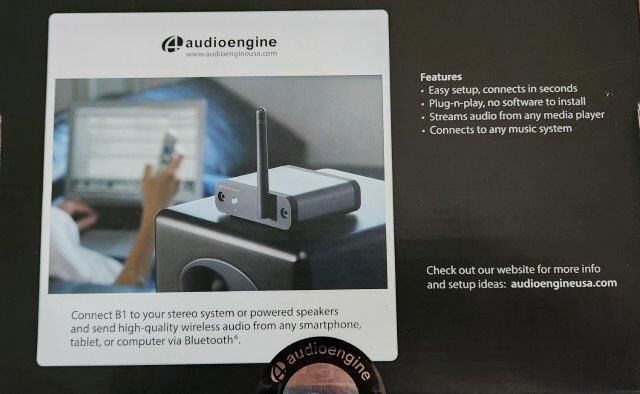 Al Jubail Al Balad, Electronics, SAR 300,  Bluetooth Music Receiver Audioengine Model B1