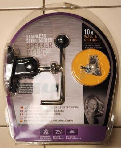 Al Jubail Al Balad, Electronics, SAR 150,  Speaker Mounts Stainless Steel