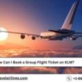 How Can I Book A Group Flight Ticket On KLM?