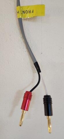 Al Jubail Al Balad, Electronics, SAR 1800,  Speaker Cable With Banana Plugs For Surround System Make BJC