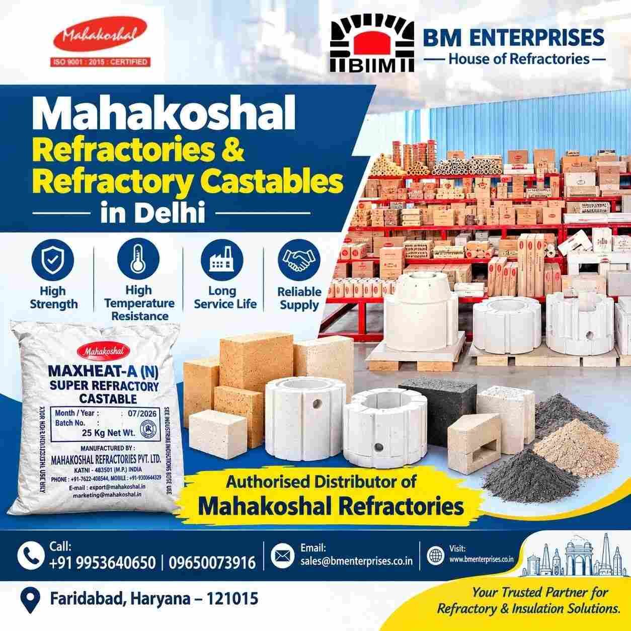 New Delhi, Materials, INR 120,  Mahakoshal Refractories & Refractory Castables In Delhi