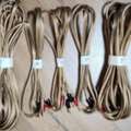 SAR 555,  Speaker Cables Set With Banana Plugs For 5-channel Speakers
