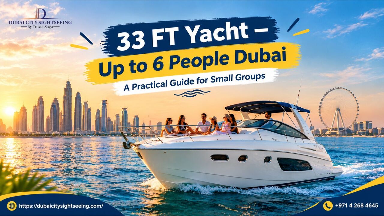 Dubai, Travel, 33 FT Yacht &mdash; Up To 6 People Dubai &ndash; A Practical Guide For Small Groups
