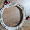 SAR 325,  Speaker Cables With Banana Plugs For Front LR Speakers Make QED