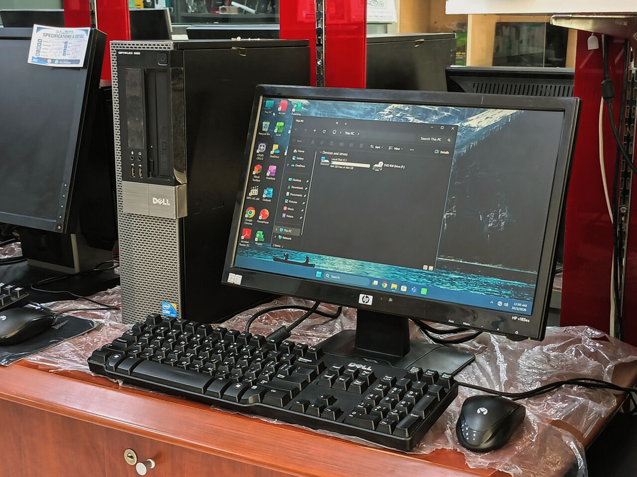 Riffa, Computers, BHD 37,  DELL Core I5 Desktop Computer Set | 8GB RAM, 500GB HDD, 19" HD Monitor (BD 37)