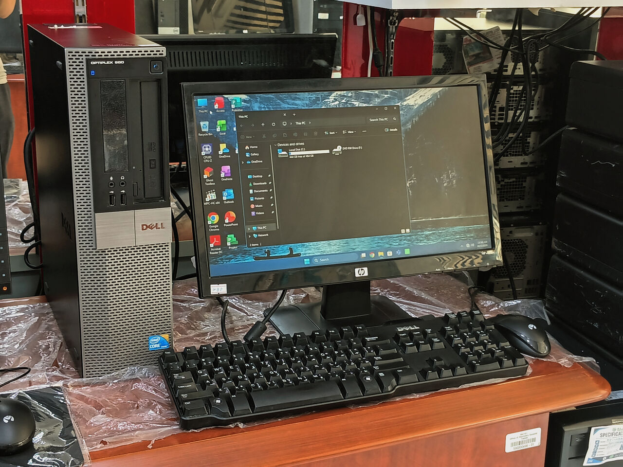 Riffa, Computers, BHD 37,  DELL Core I5 Desktop Computer Set | 8GB RAM, 500GB HDD, 19" HD Monitor (BD 37)