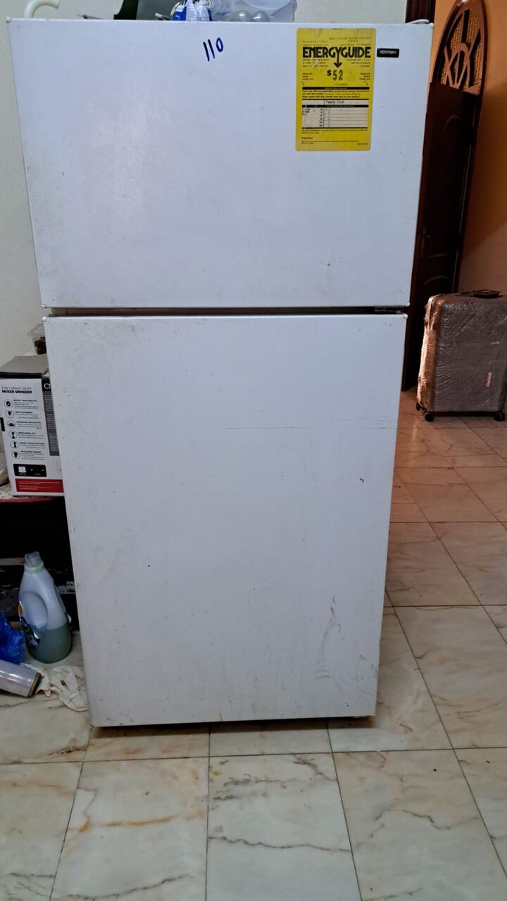 King Fahad District, Household Items, SAR 250,  Refrigerator 14.3 Cu Ft Double Door