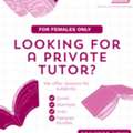 Female Private Tutor &ndash; Quran, Islamic Studies, Urdu & Pakistan Studies