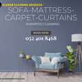 Sofa-Carpet-Mattress-Curtains Cleaning Services