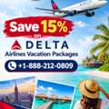 Save 15% On Delta Airlines Vacation Packages - 1-888-212-0809