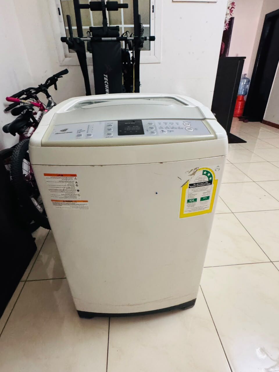 Al Malaz, Clothing & Accessories, SAR 1,  Samsung Washing Machine Automatic 7KG & FITNESS ITEMS FOR SALE &ndash; GOOD WORKING CONDITION